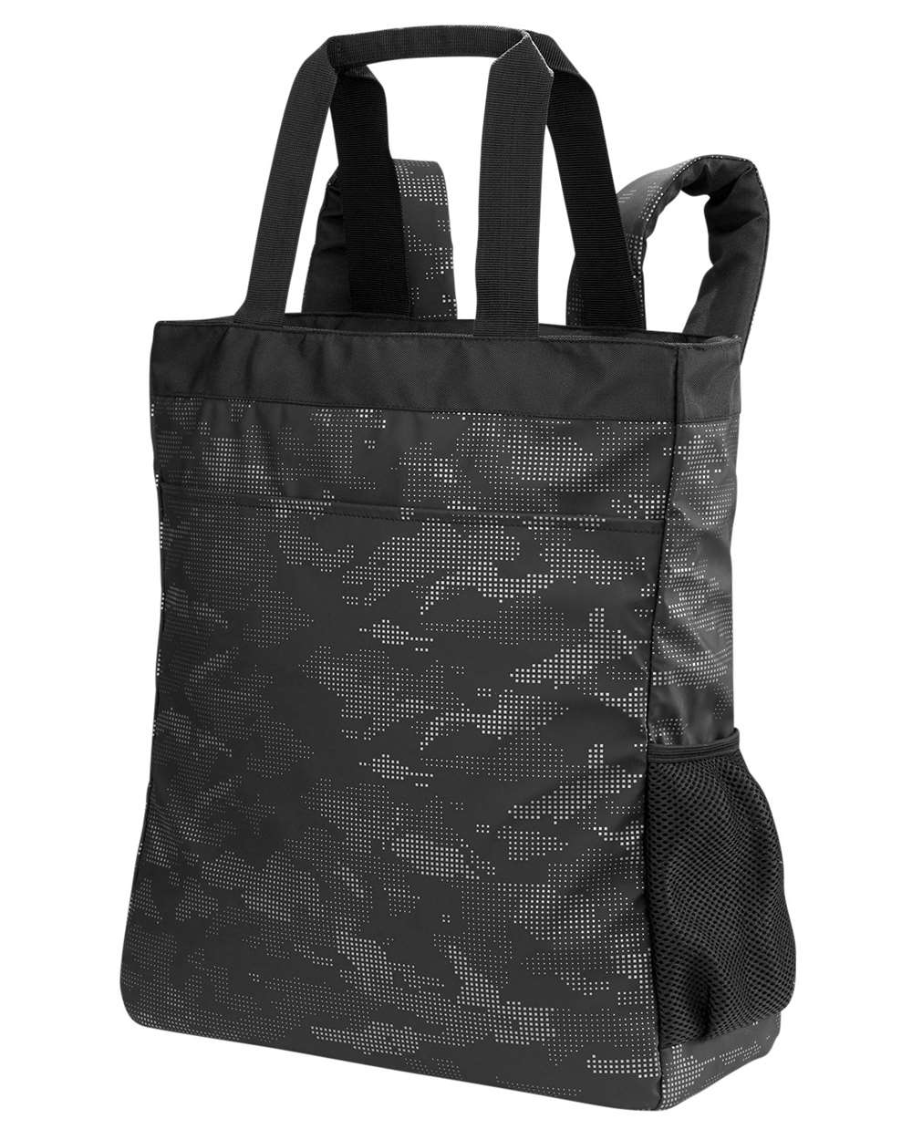 Side Image Black Backpack/Tote