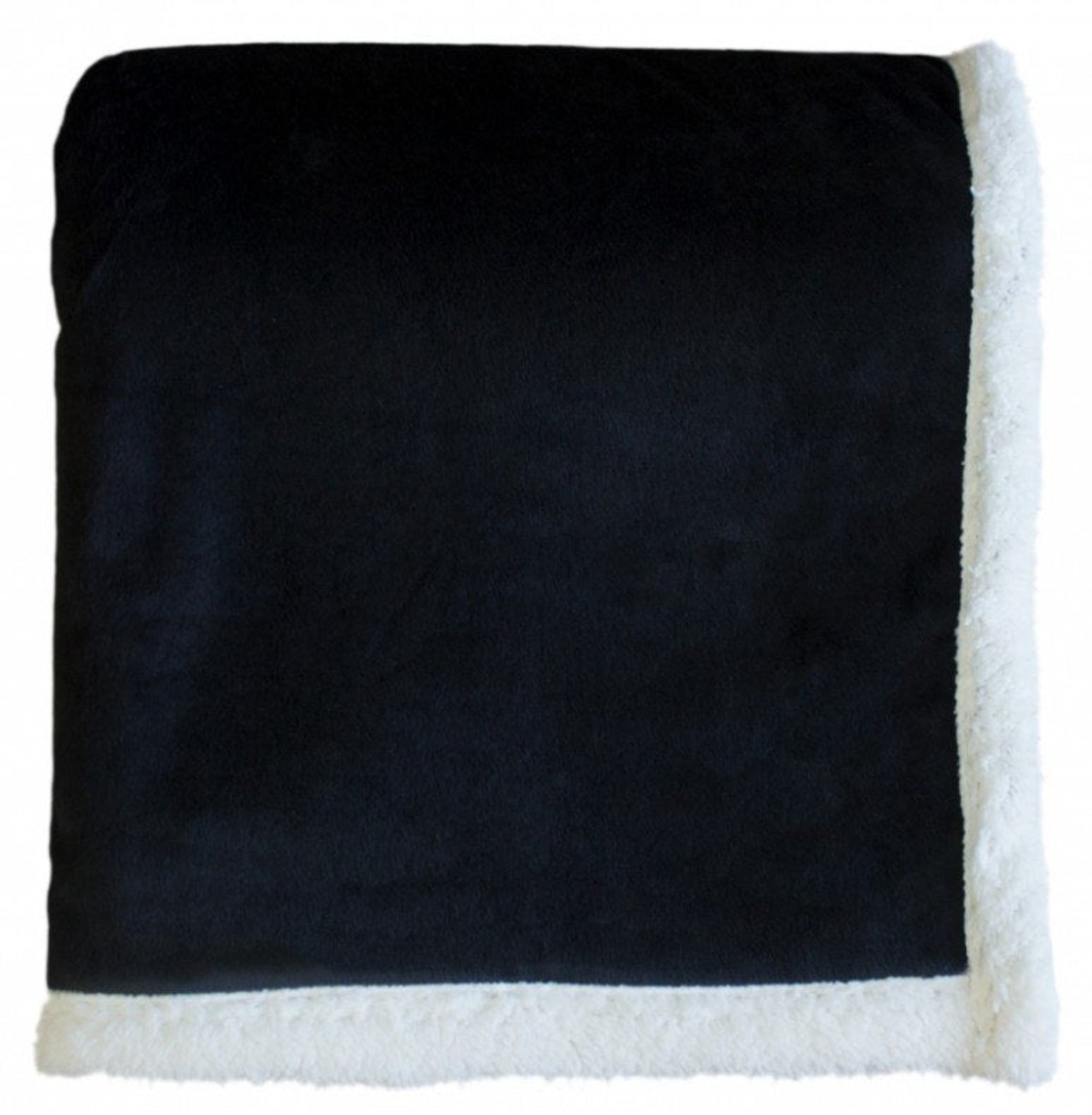 Black Sherpa Blanket_only