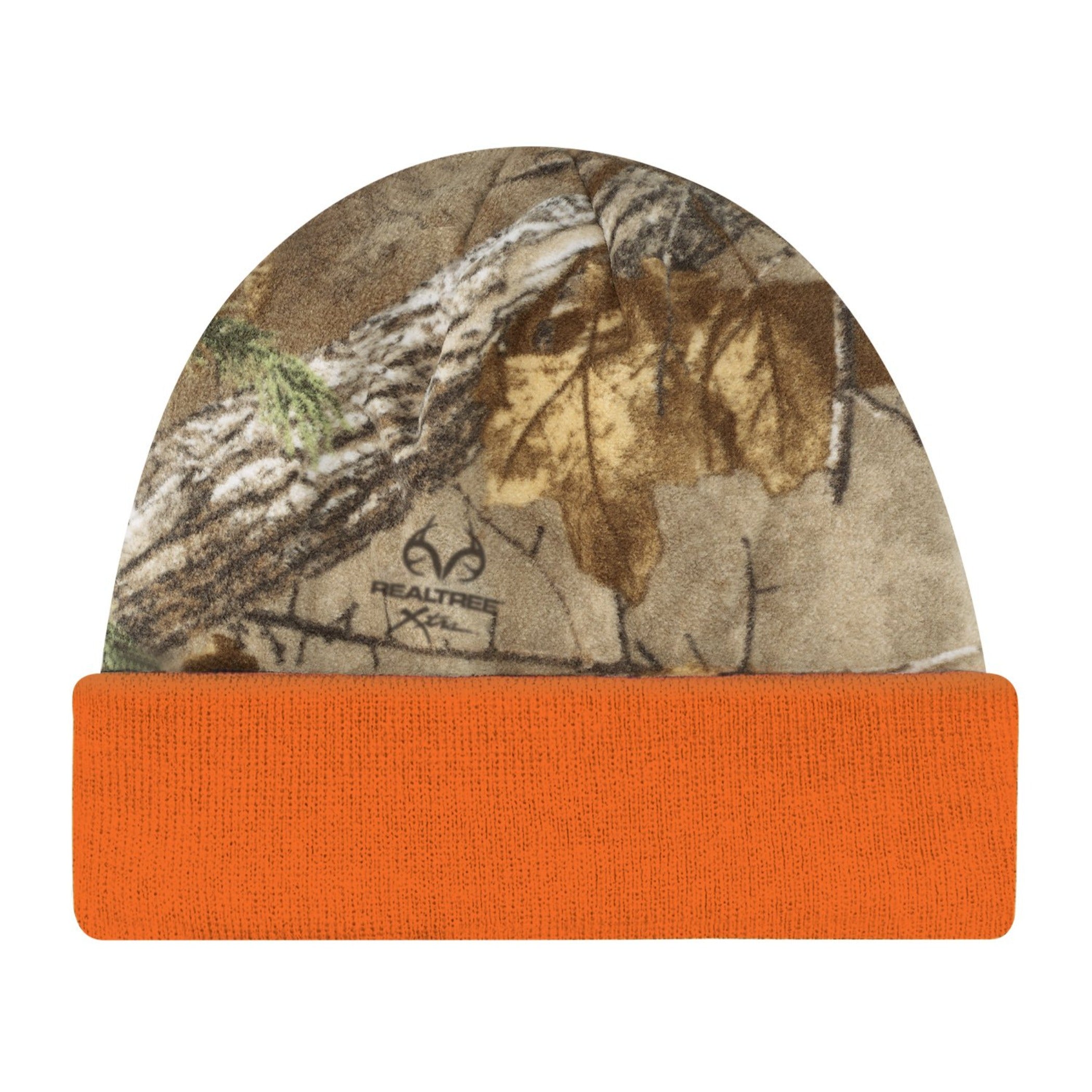 Orange & Camo Beanie