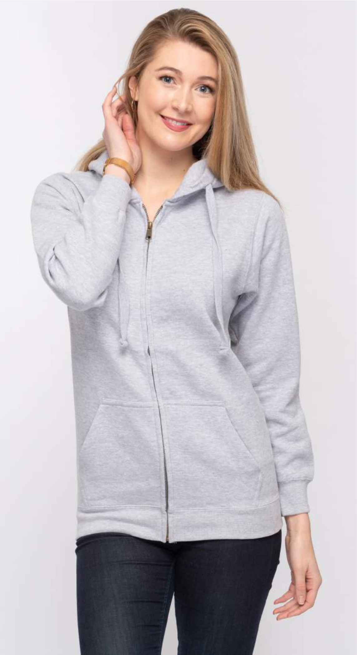 Adult Classic Heavy Weight Full Zip Hoody - Unisex Sizing