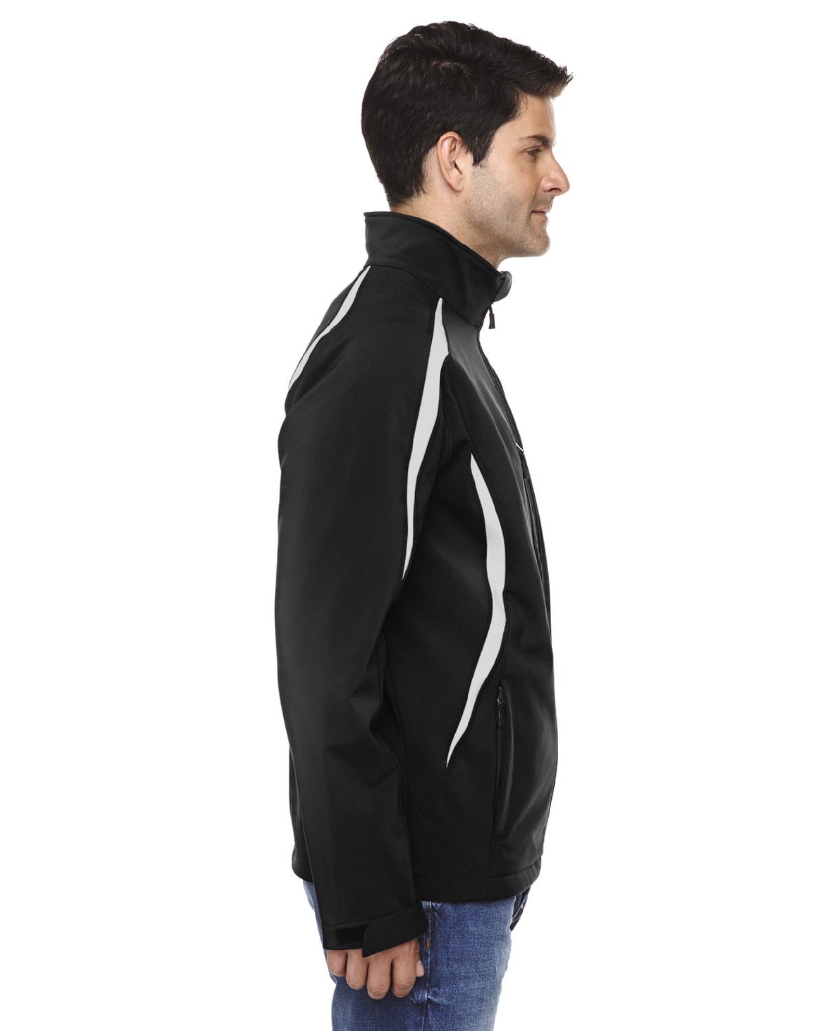 Men's Enzo 3 Layer Fleece Bonded Soft Shell Jacket