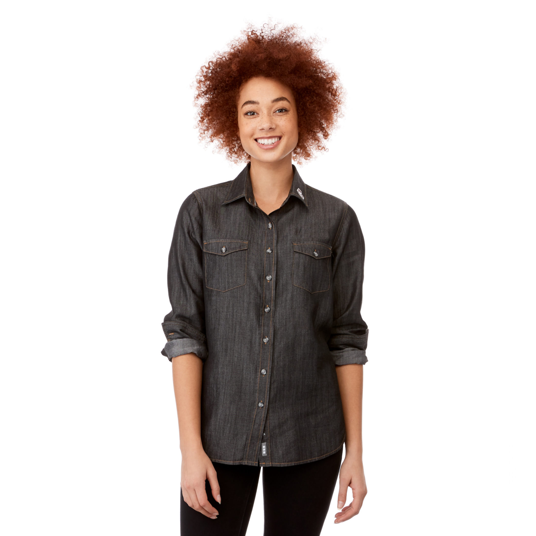 Ladies Sloan Long Sleeve Button Up Shirt