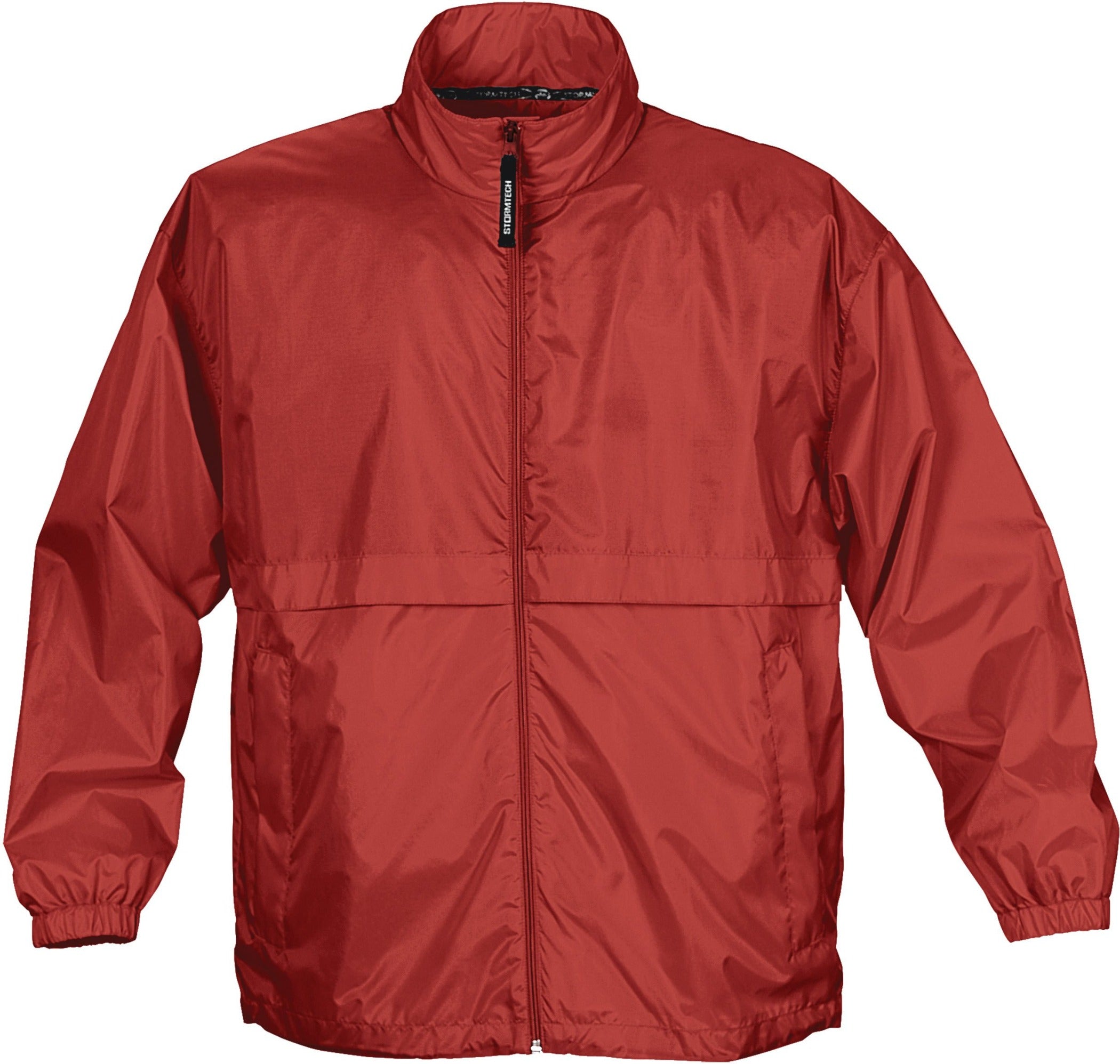 Red Windbreaker Jacket