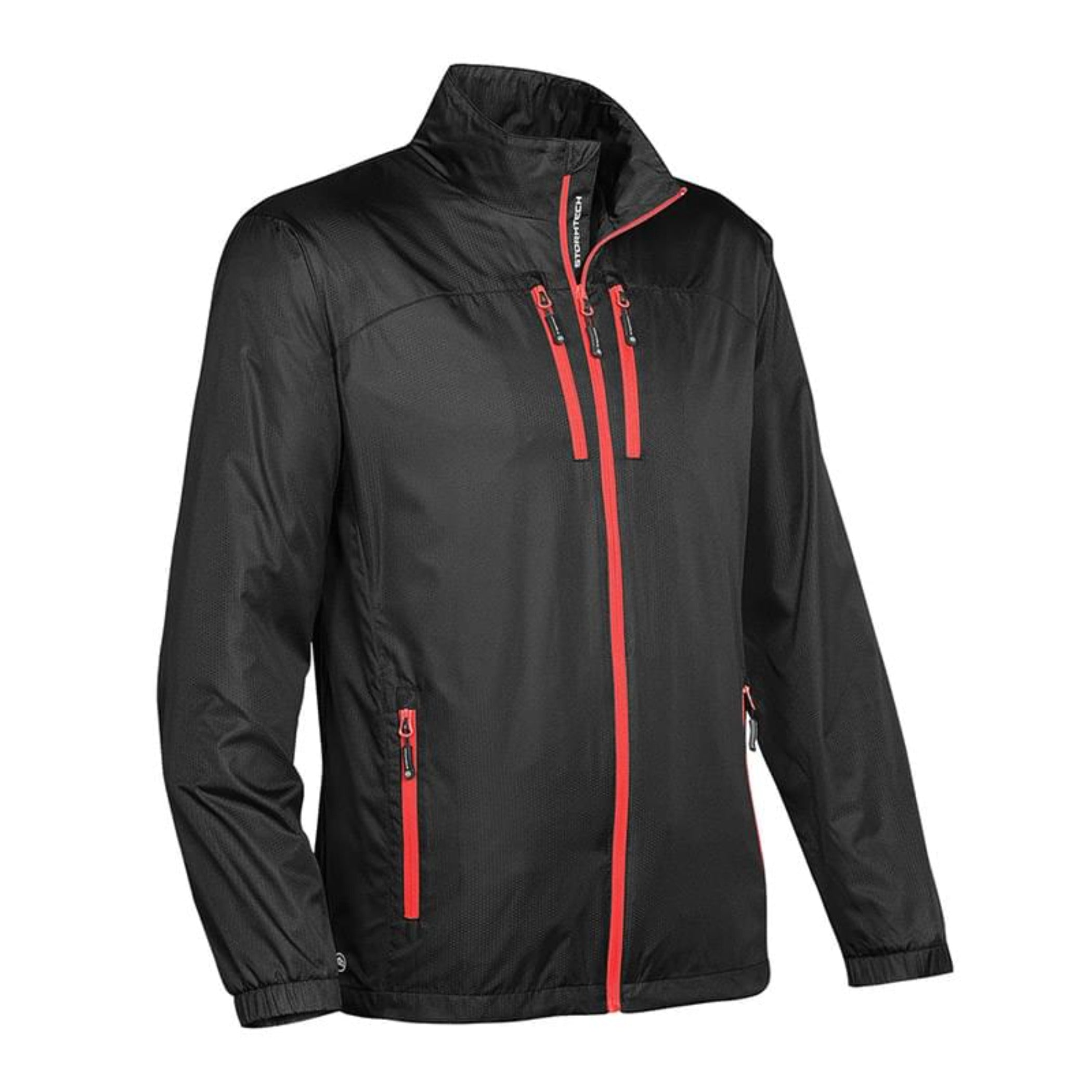 Black Jacket, Red Zippers