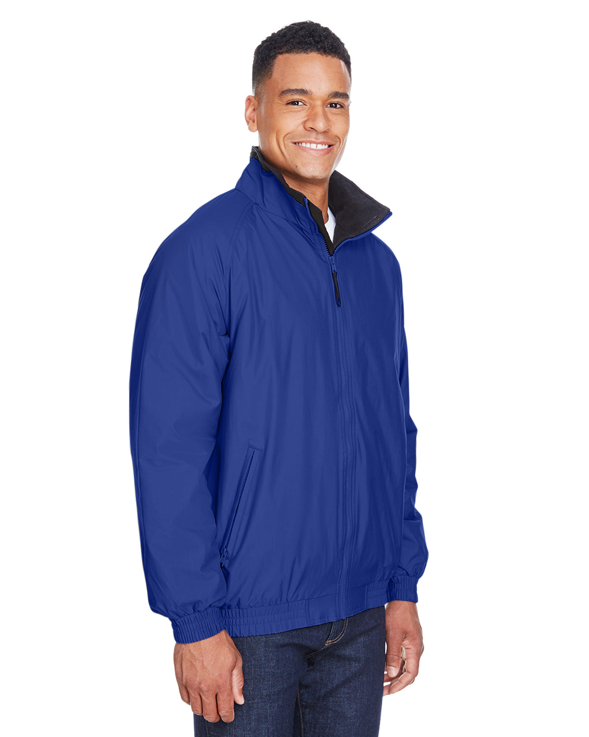 Men's Blue Jacket Front On