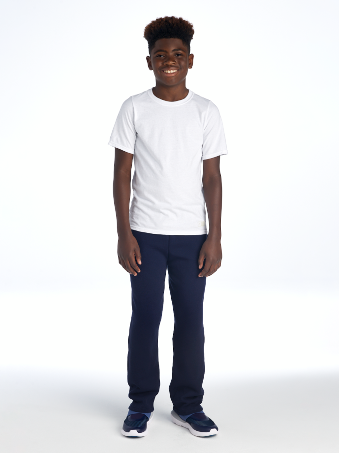 Youth Russell Athletic® Dri-Power® Open Bottom Fleece Jogger Pant