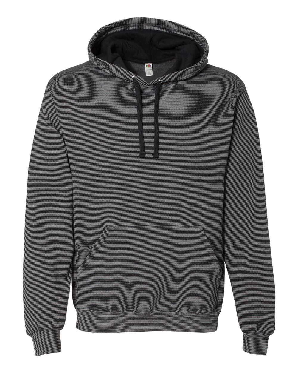 Unisex Fruit of the Loom Sofspun Microstripe Hoody