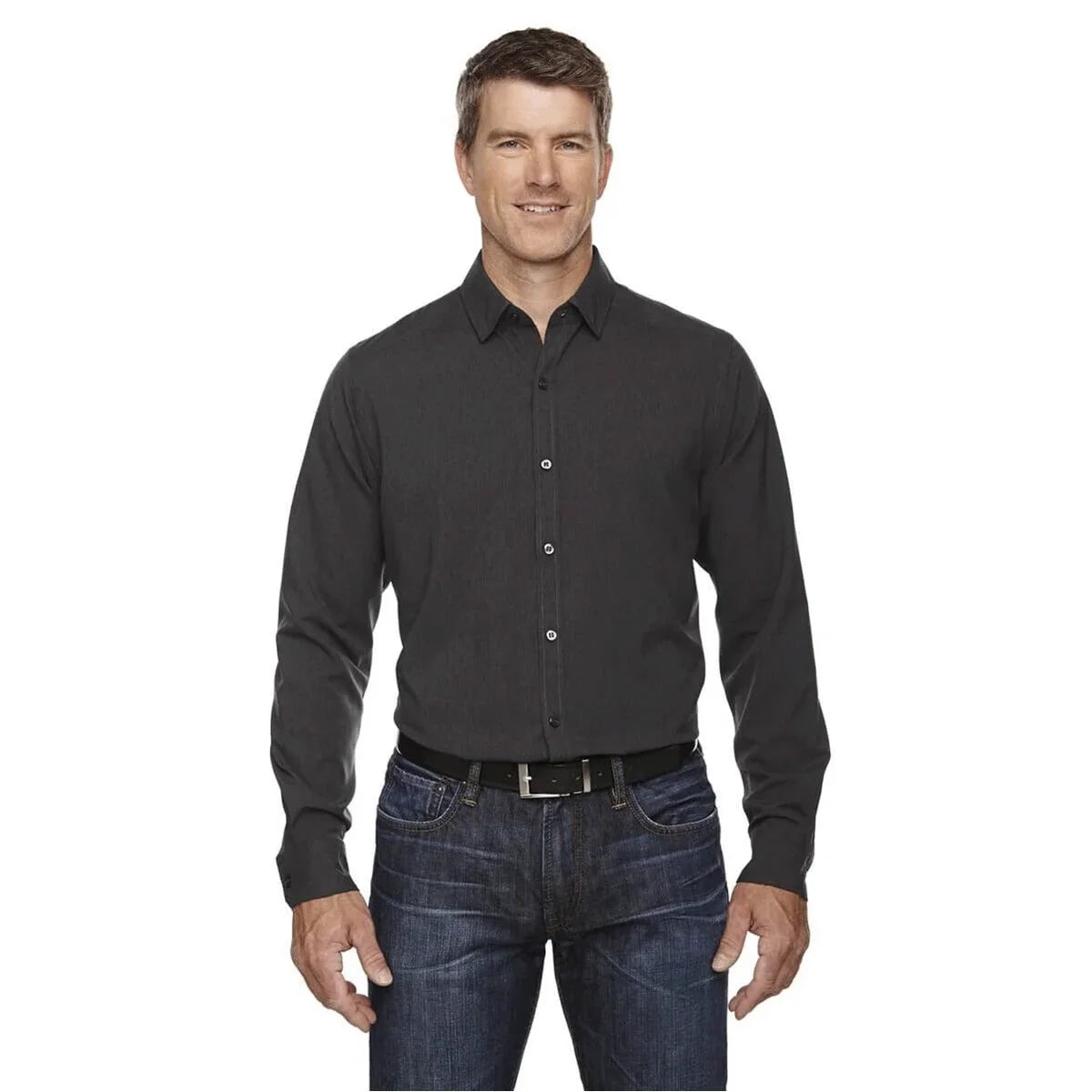 Carbon Heather Shirt - Frontside