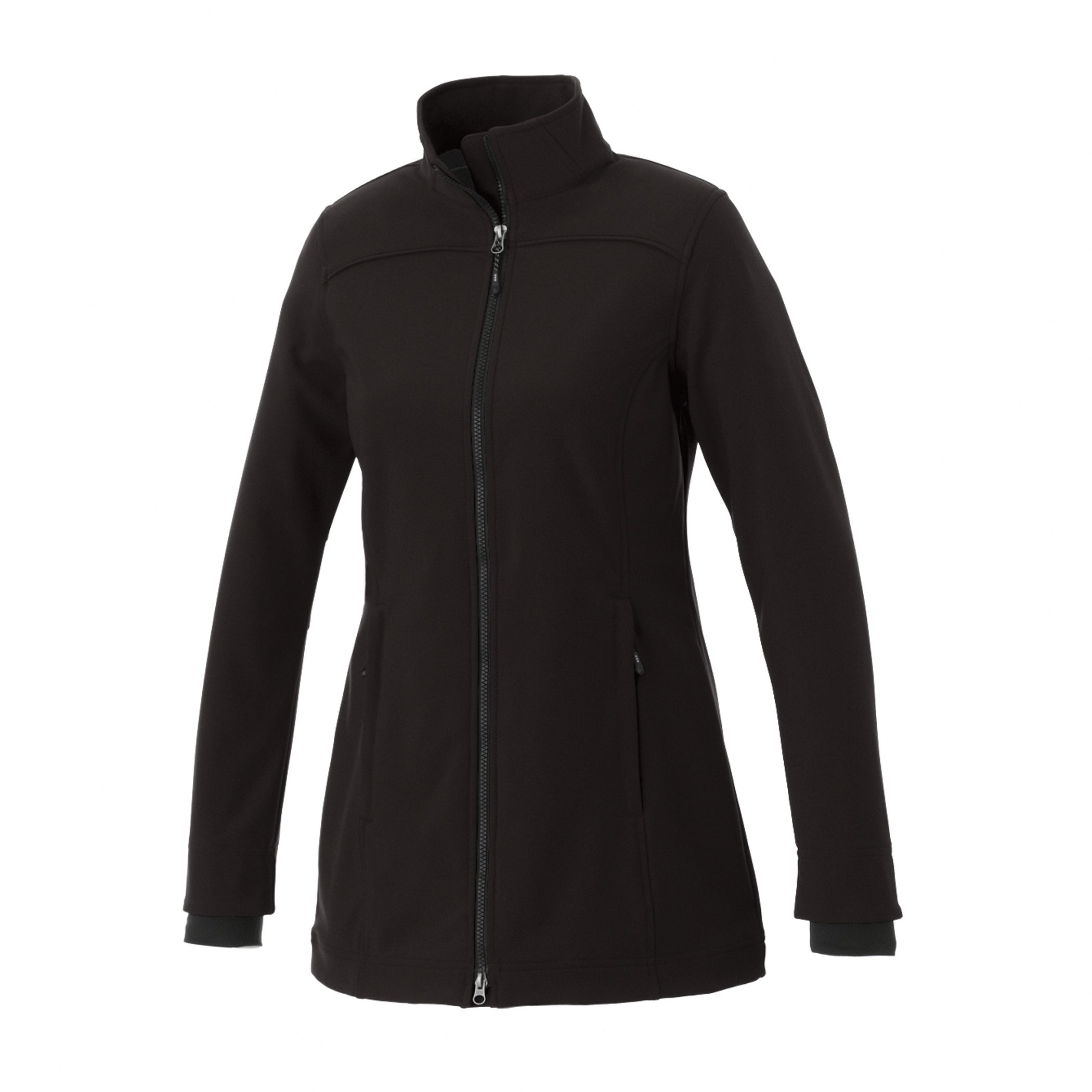 Black Ladies Vernon Jacket Front