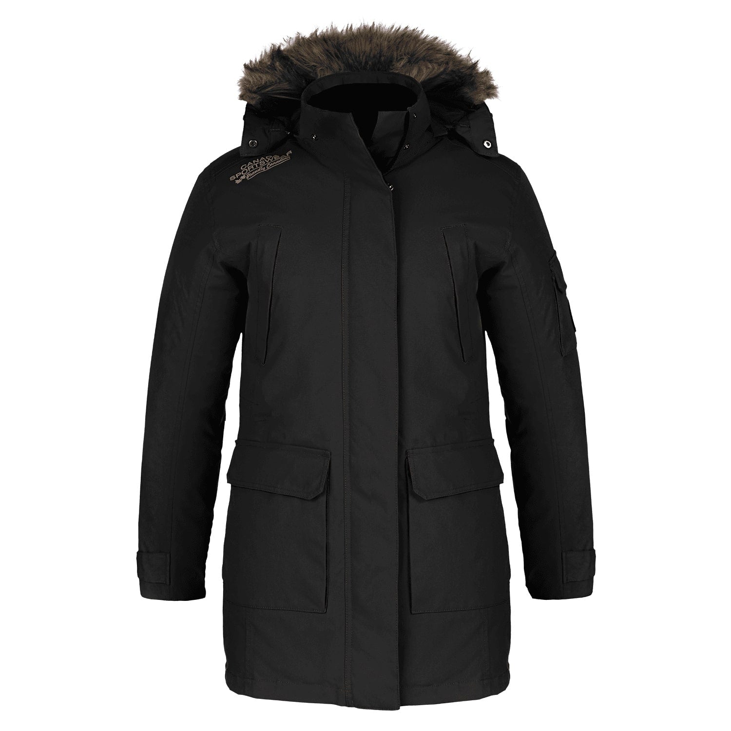 Ladies Ultimate Cold Weather Parka with Detachable Hood