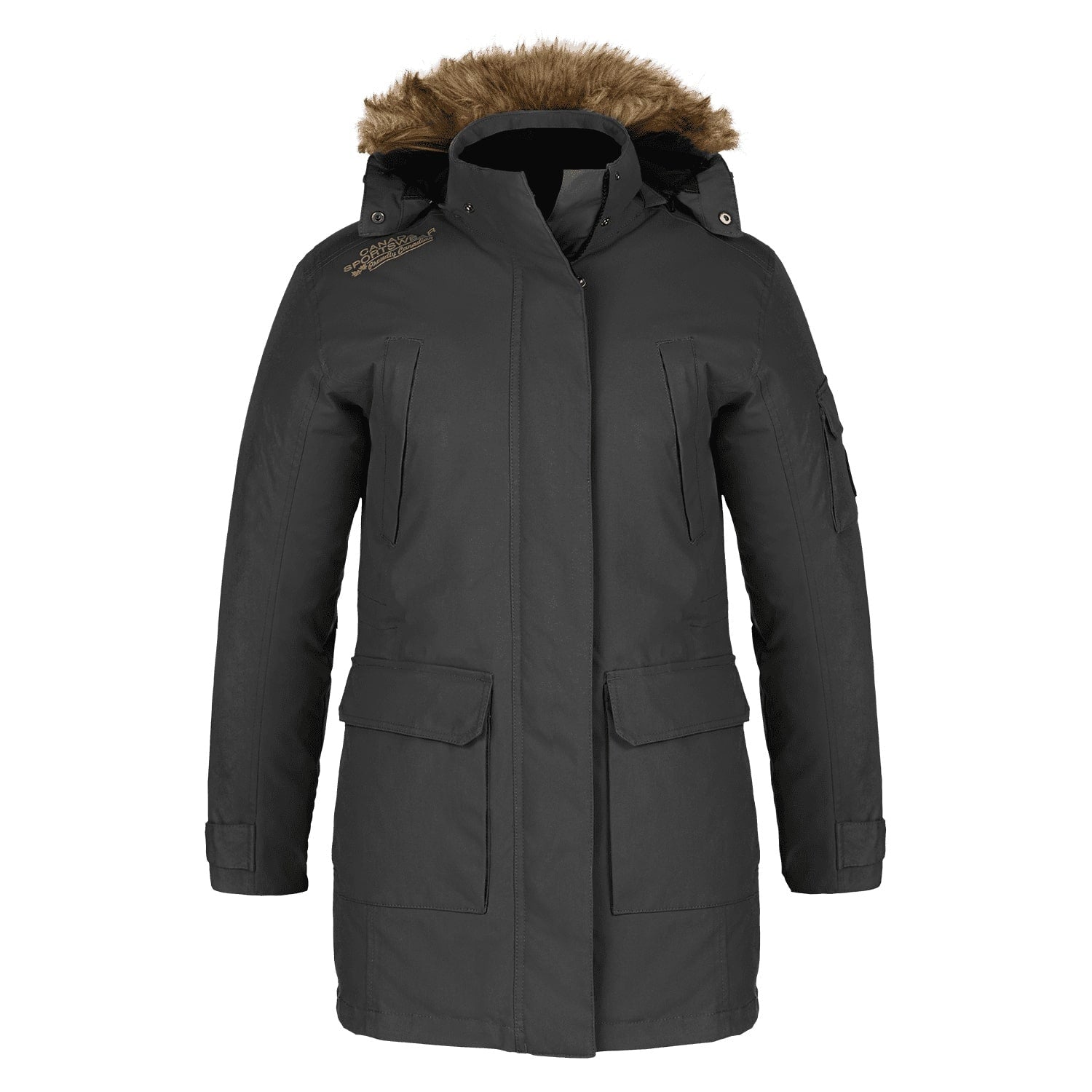 Ladies Ultimate Cold Weather Parka with Detachable Hood