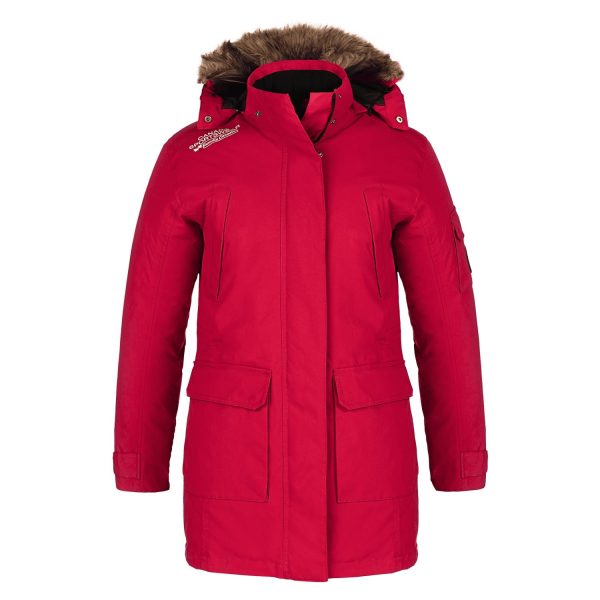 Ladies Ultimate Cold Weather Parka with Detachable Hood