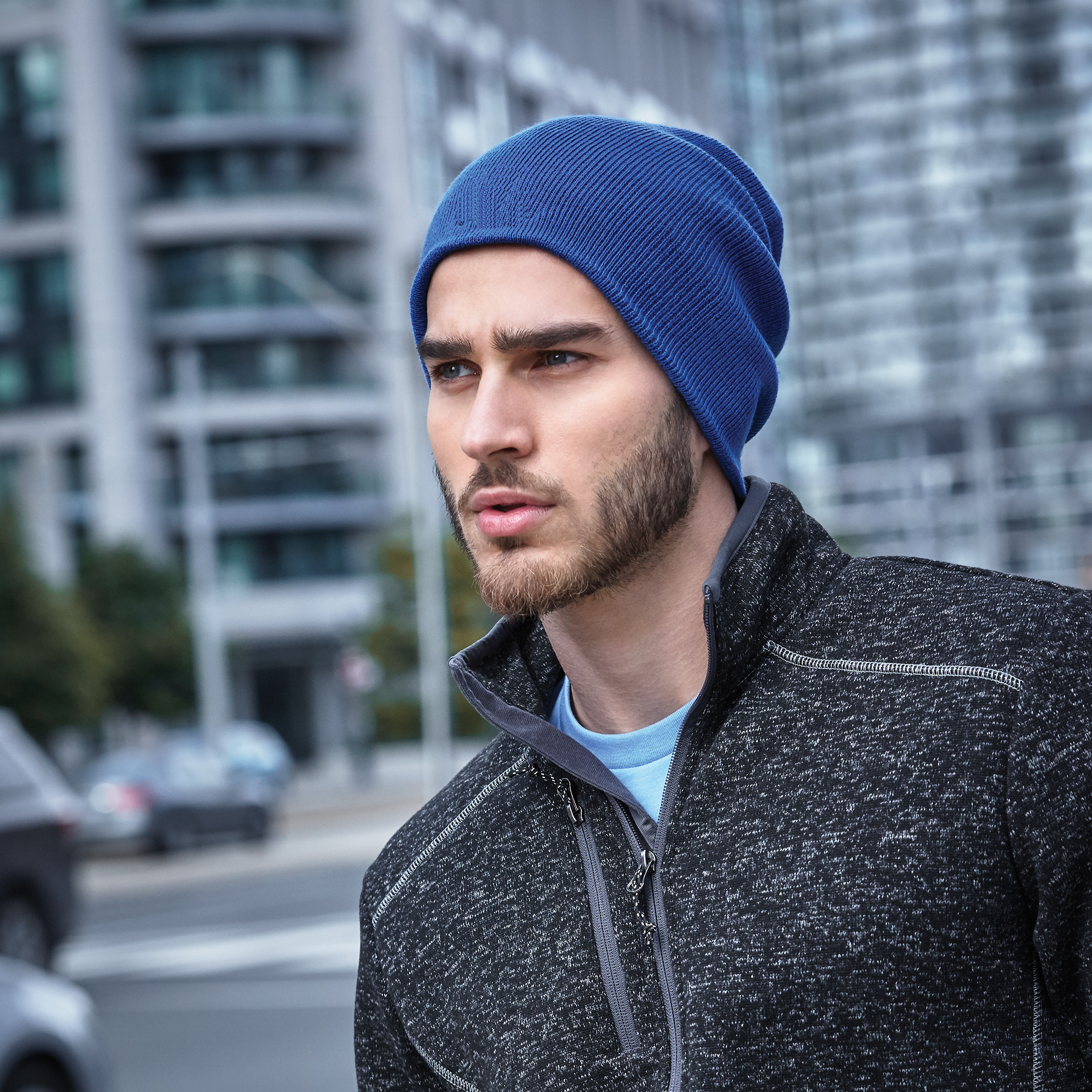 Endure Knit Slouchy & Cuff Toque