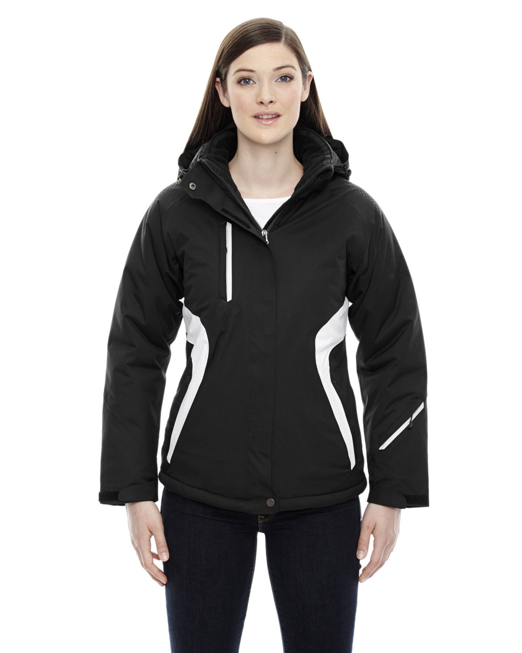 Black and White Winter Jacket