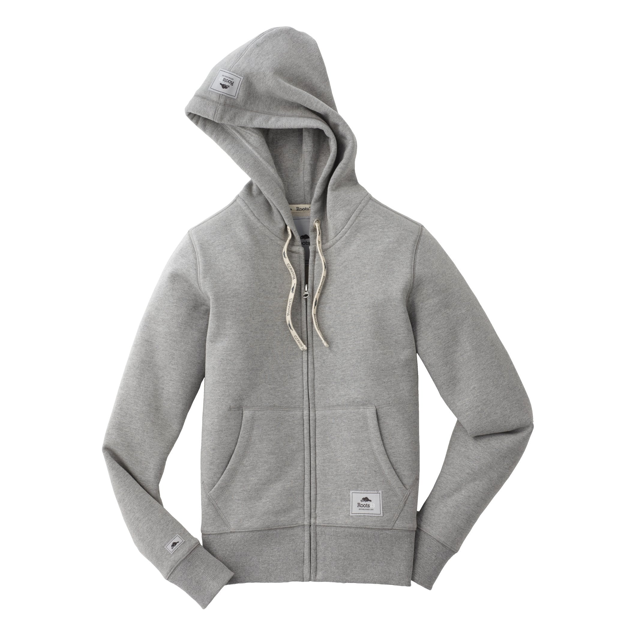 Grey Zip Hoodie