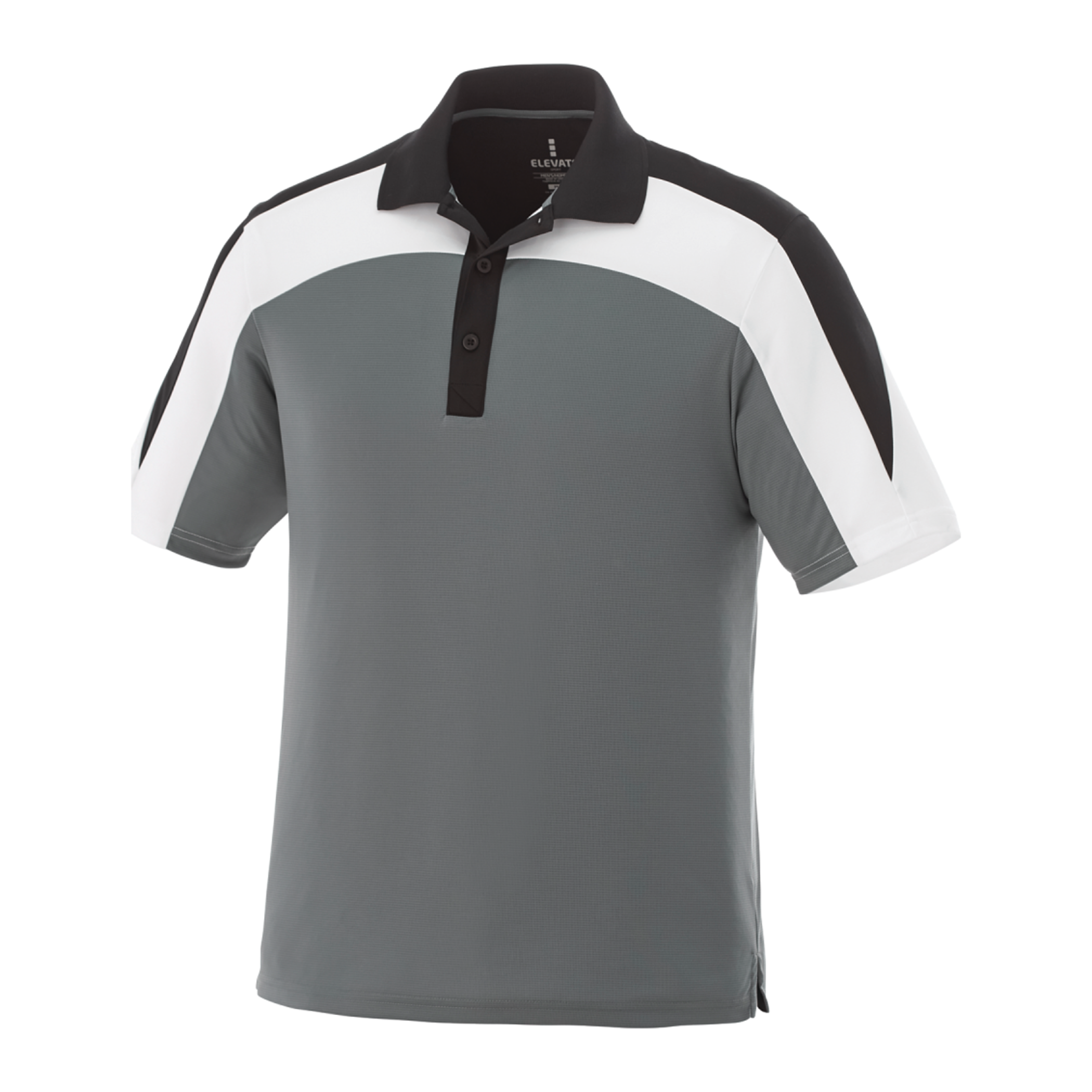 Tri Color Polo Grey