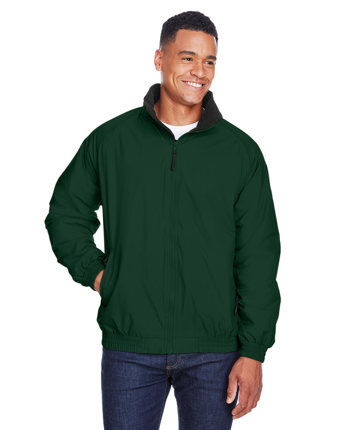 Hfx water repellent bonded fleece sweater jacket cheap